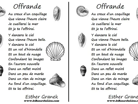 L'offrande en poésie - Décryptez ses symboles et formes