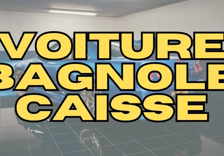 La bagnole, cette caisse de compétition, est prête à rugir.