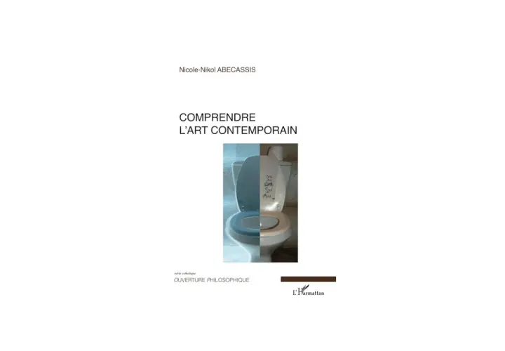 Comprendre l'art contemporain : une œuvre surprenante avec une lunette de WC décorée, interrogeant notre perception de l'art.