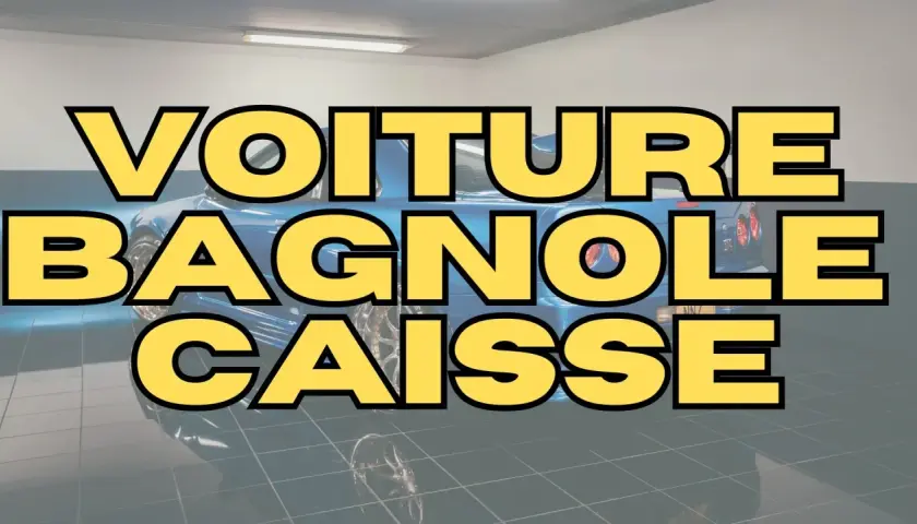 La bagnole, cette caisse de compétition, est prête à rugir.