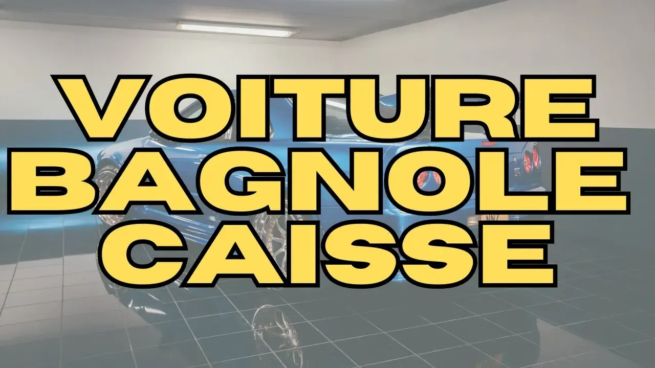 La bagnole, cette caisse de compétition, est prête à rugir.