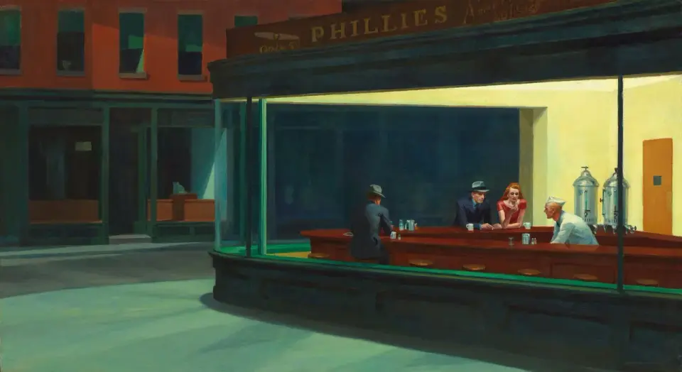 Edward Hopper et le mystère des scènes ordinaires